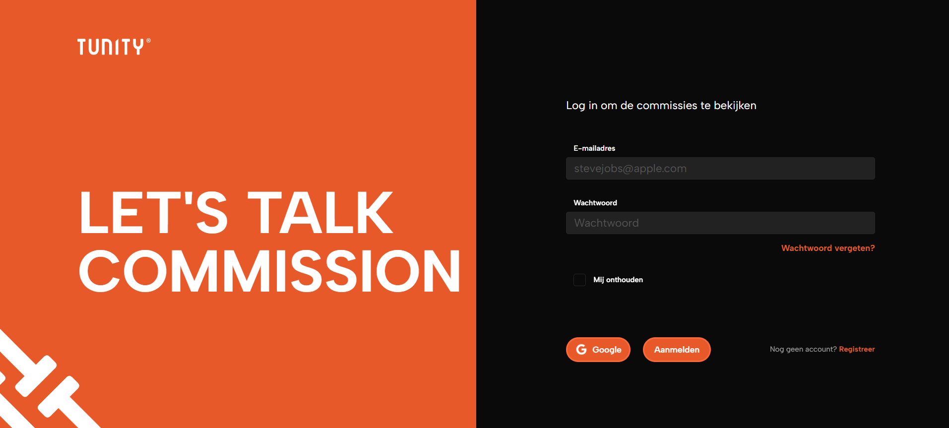 Commissietool