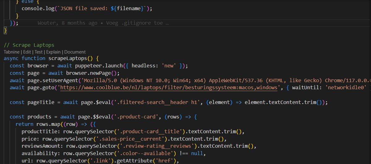 Web scraper tools